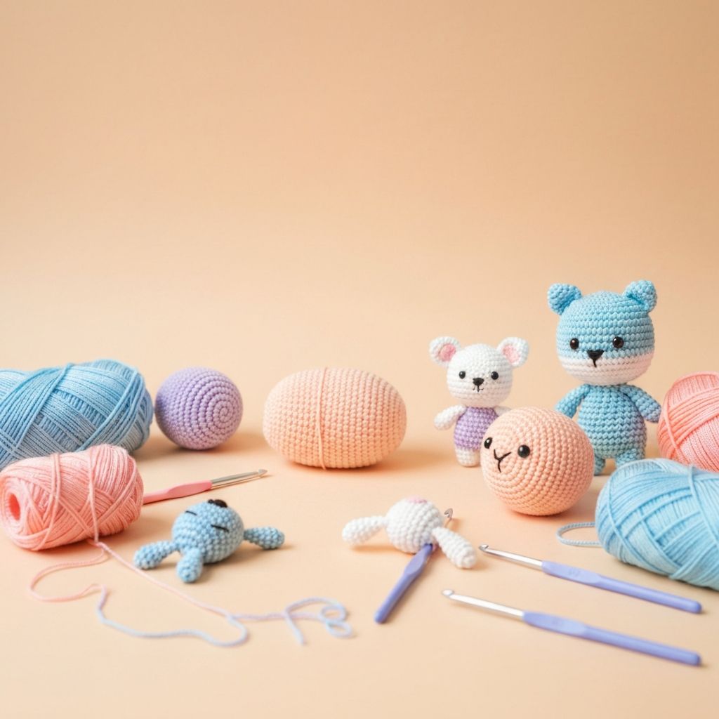 Custom crochet creation in progress